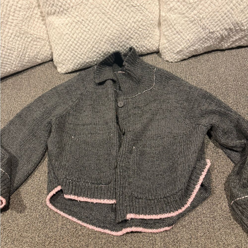 NWT Pilcro The Jesse Dog Icon Cardigan Sweater-SOLD - Picture 6 of 8